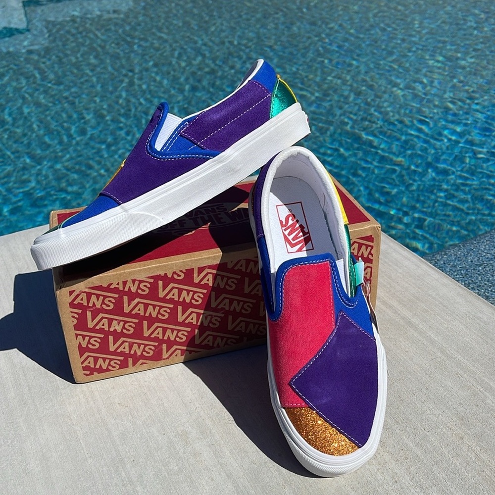 Vans Pride Patchwork Classics Low-Top New In Box. Size 9 - Picture 6 of 16